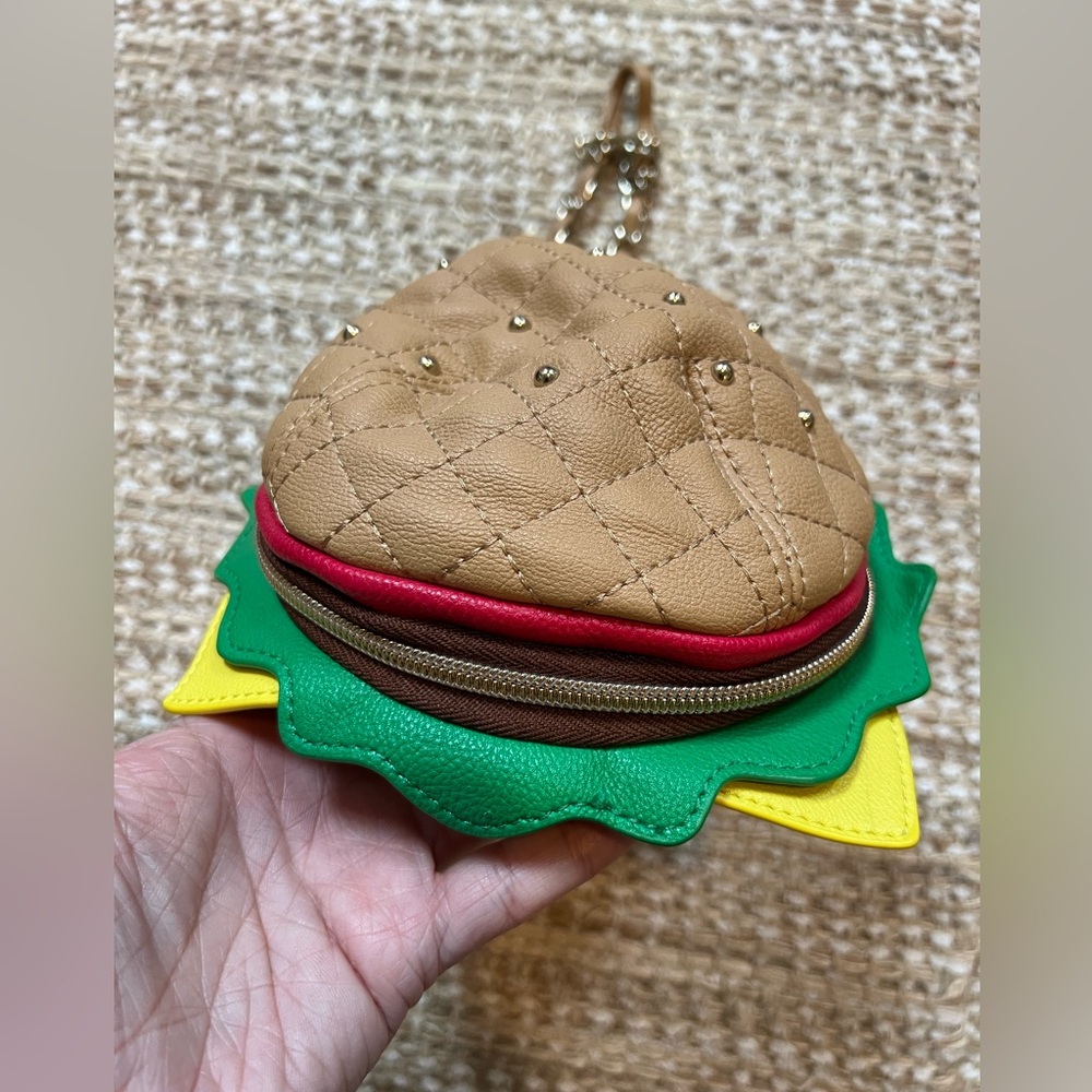 Betsy Johnson hamburger clutch
